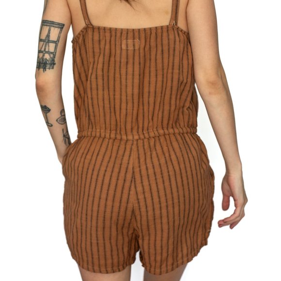 Old Navy • Small • Romper • Copper Brown - Picture 3 of 7